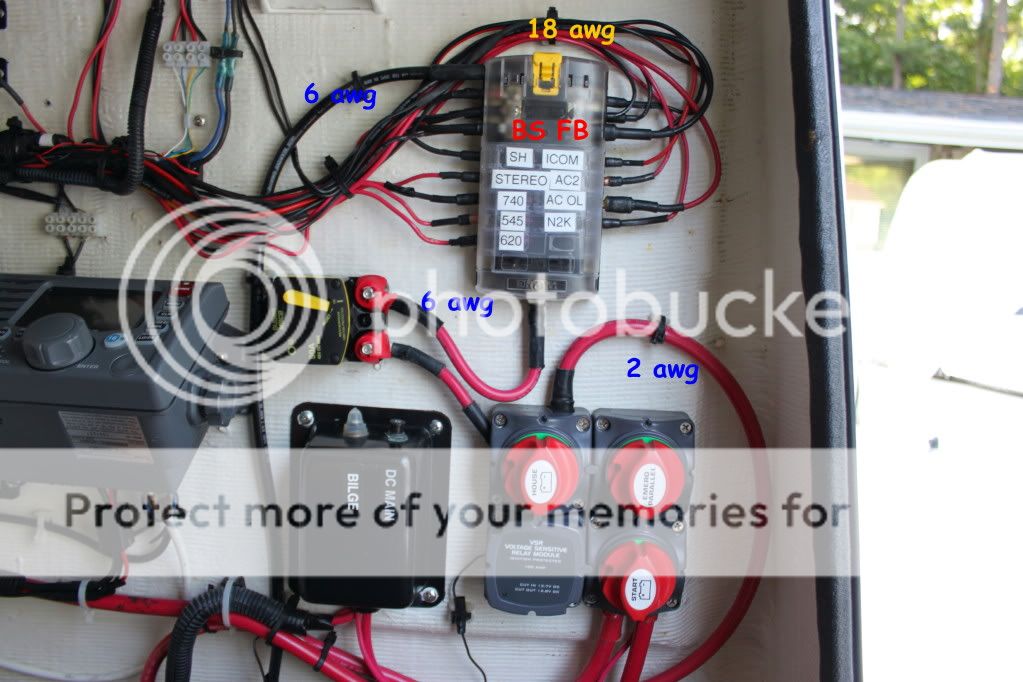 How to wire fuse block question about () side The Hull Truth